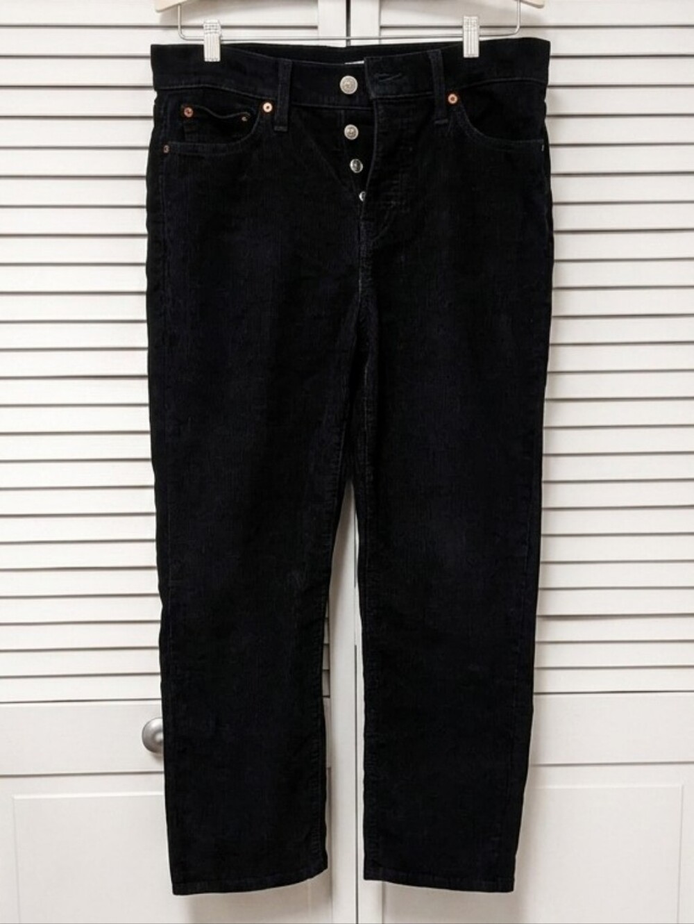 Levi's Women's Black Corduroy Jeans